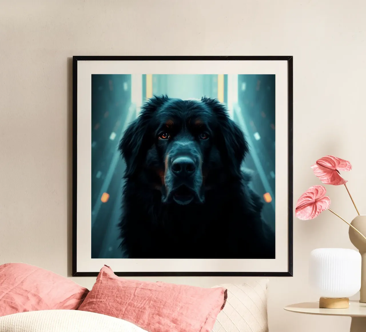 Bellissimo cane da montagna bernese #81 poster da Yumis.Beargang.and.Me