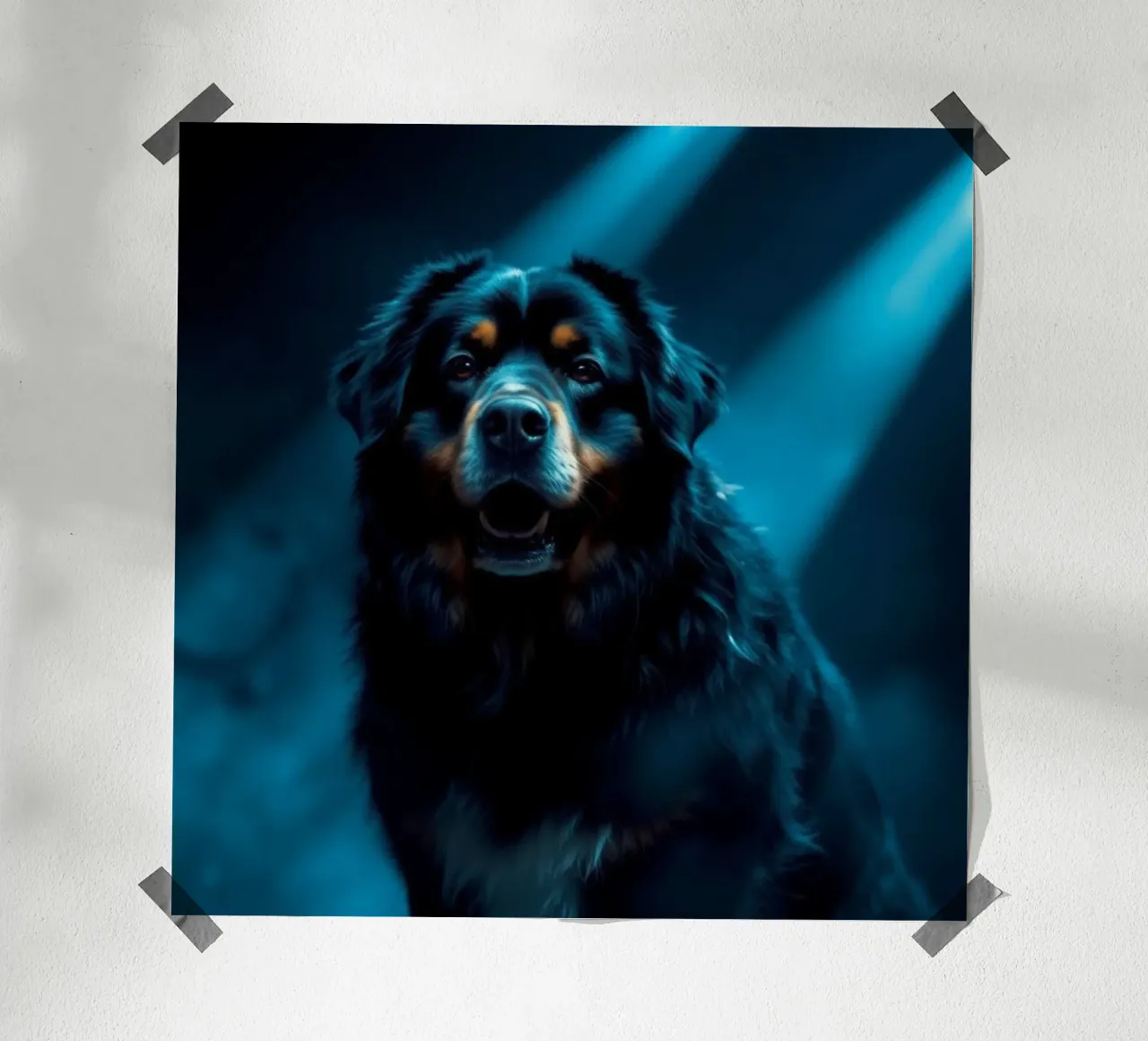 Bellissimo cane da montagna bernese #82 poster da Yumis.Beargang.and.Me