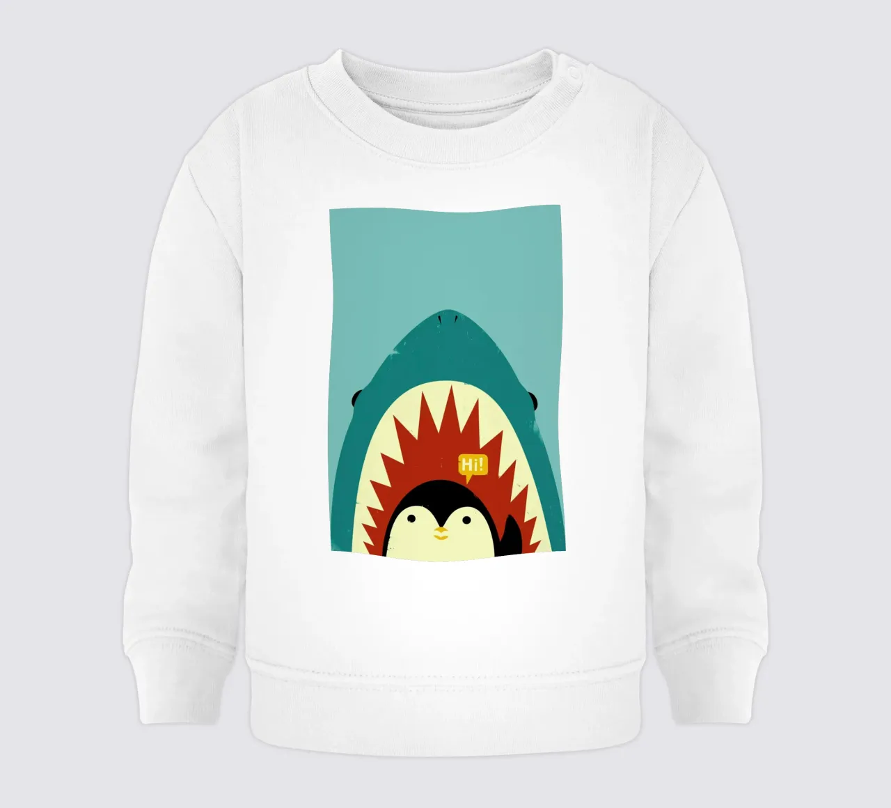 Hi sudadera de bebé de Jay Fleck