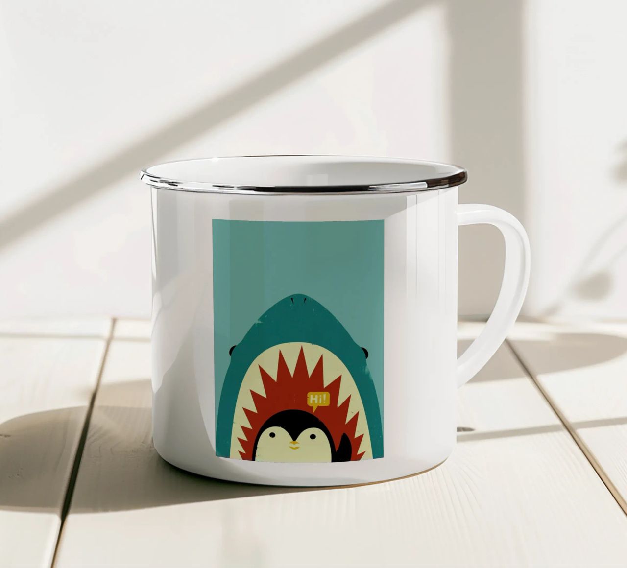 Hi tazza in smalto da Jay Fleck