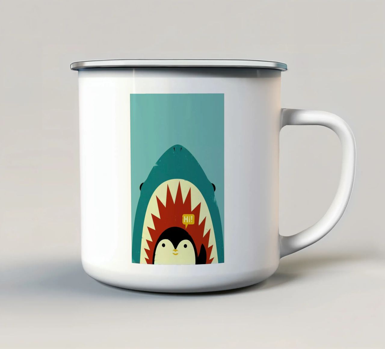 Hi tazza in smalto da Jay Fleck