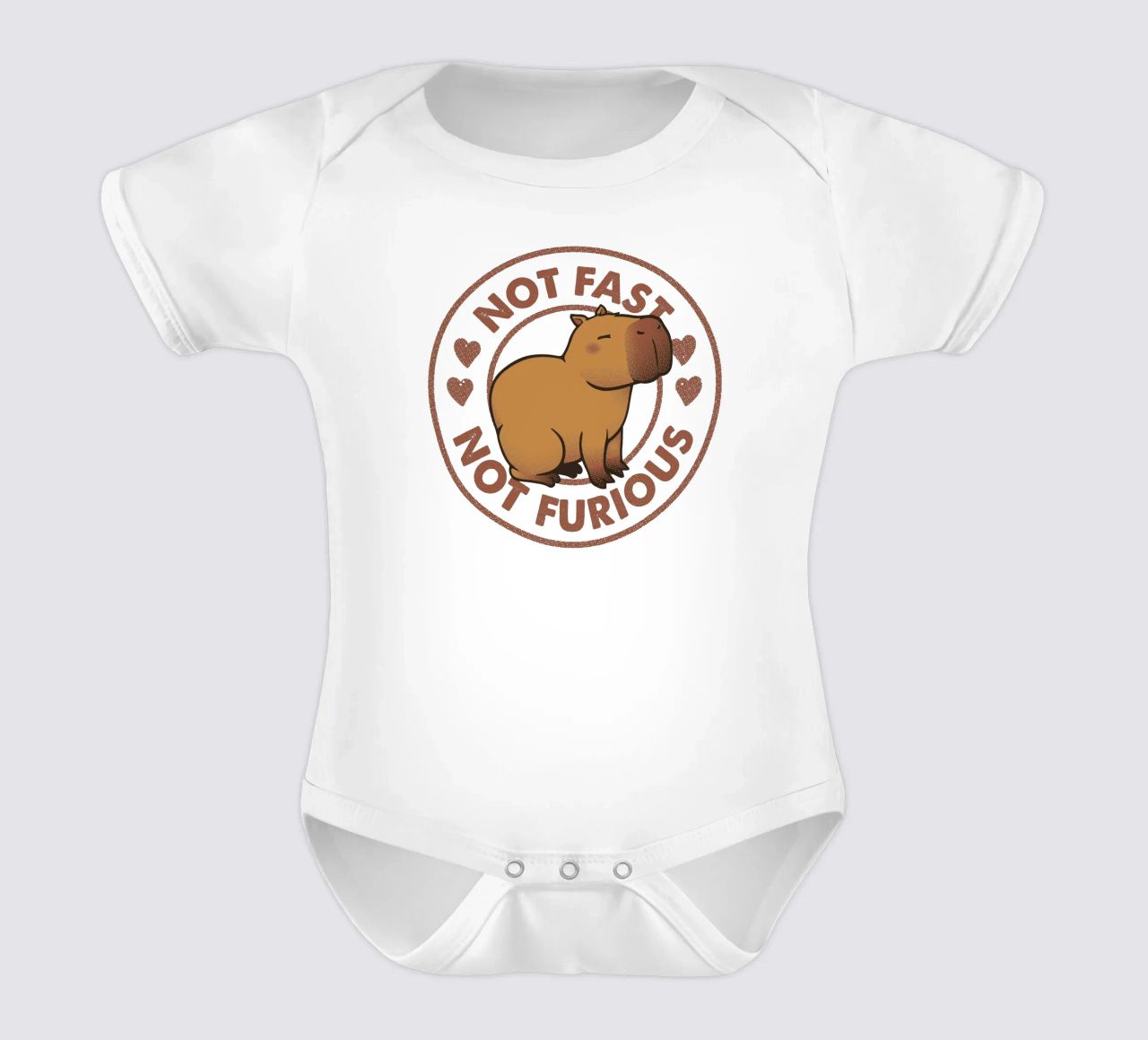 Not Fast Not Furious Capybara body de bebé de Tobe Fonseca