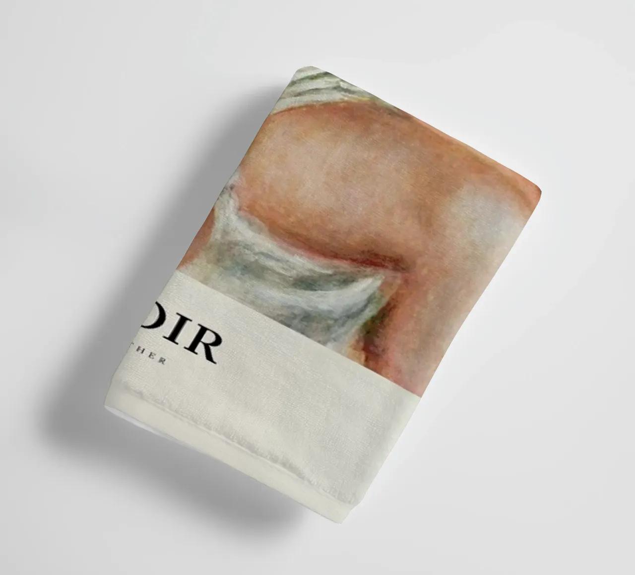 Renoir - Seated Bather asciugamano da bagno da Vintage by JUNIQE