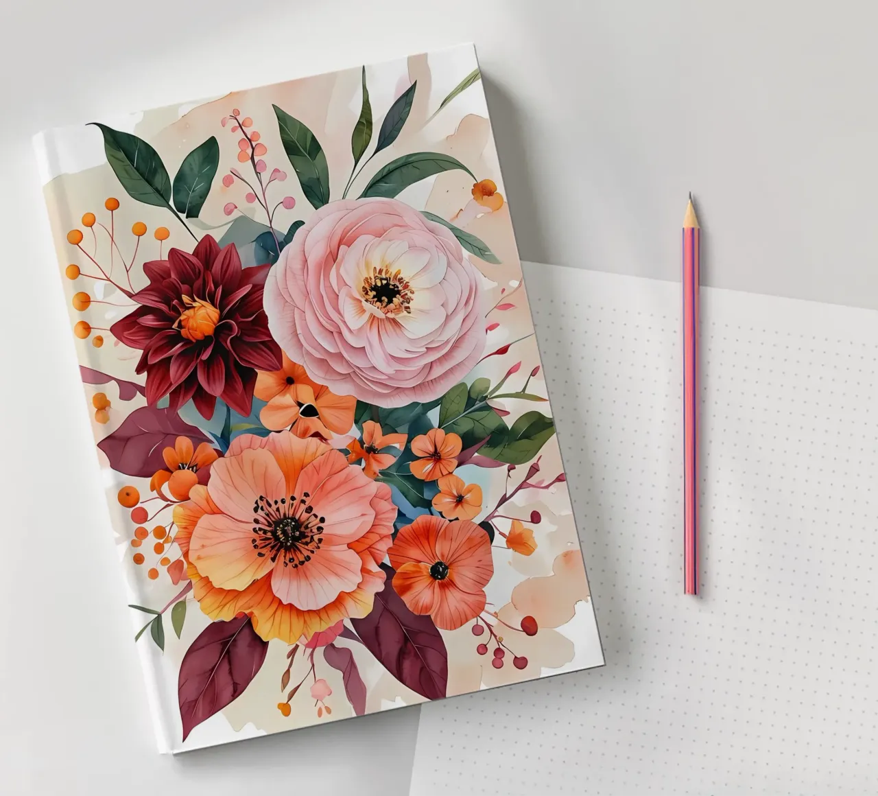 Ethereal Bloom notebook by Artistic-shop