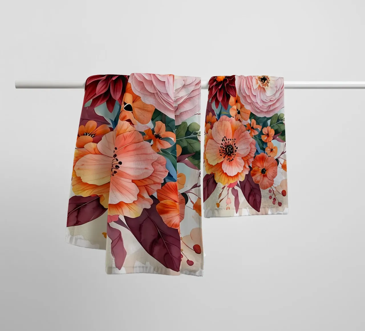Ethereal Bloom towel by Artistic-shop