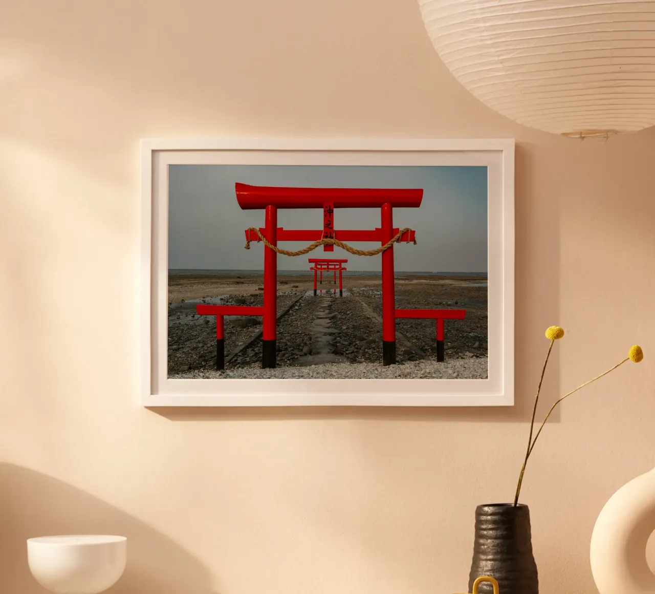 Porte Torii rosse poster da Marcel Bisig