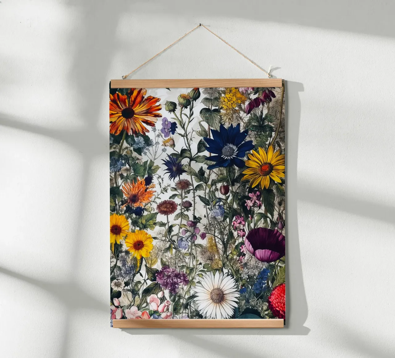 Arte dei fiori selvatici carta hahnemühle da Justyna Jaszke JBJart