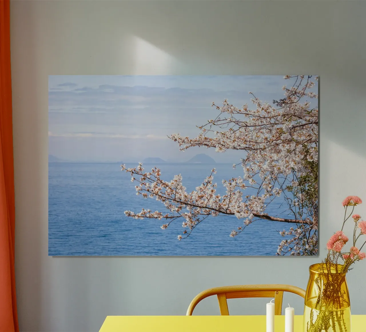 Fiori di ciliegio dell'oceano - Giappone carta hahnemühle da Marcel Bisig