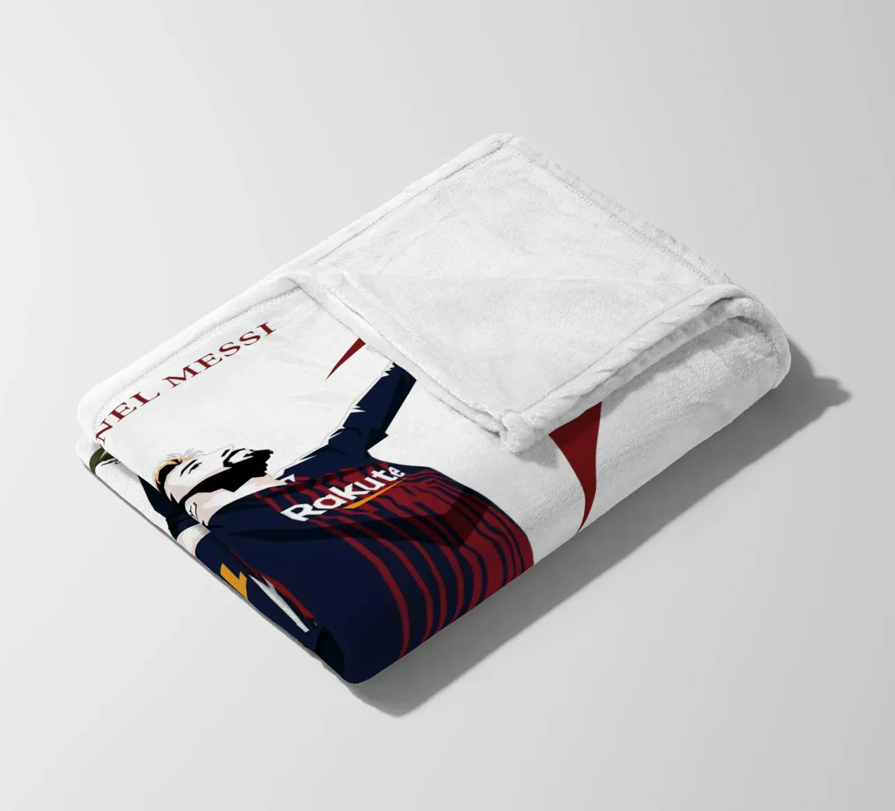 messi barcelona coperta in pile da WPAP MALANG