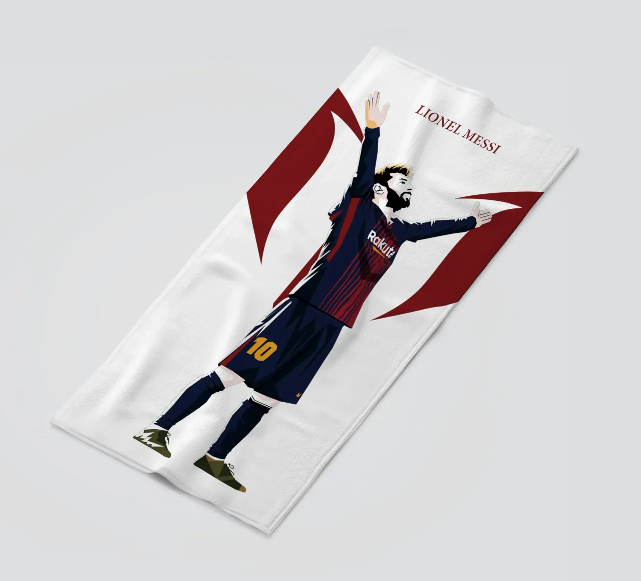 messi barcelona telo mare da WPAP MALANG
