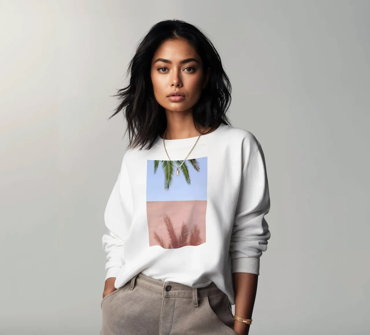 Reflecting sweatshirt van Rupert Höller