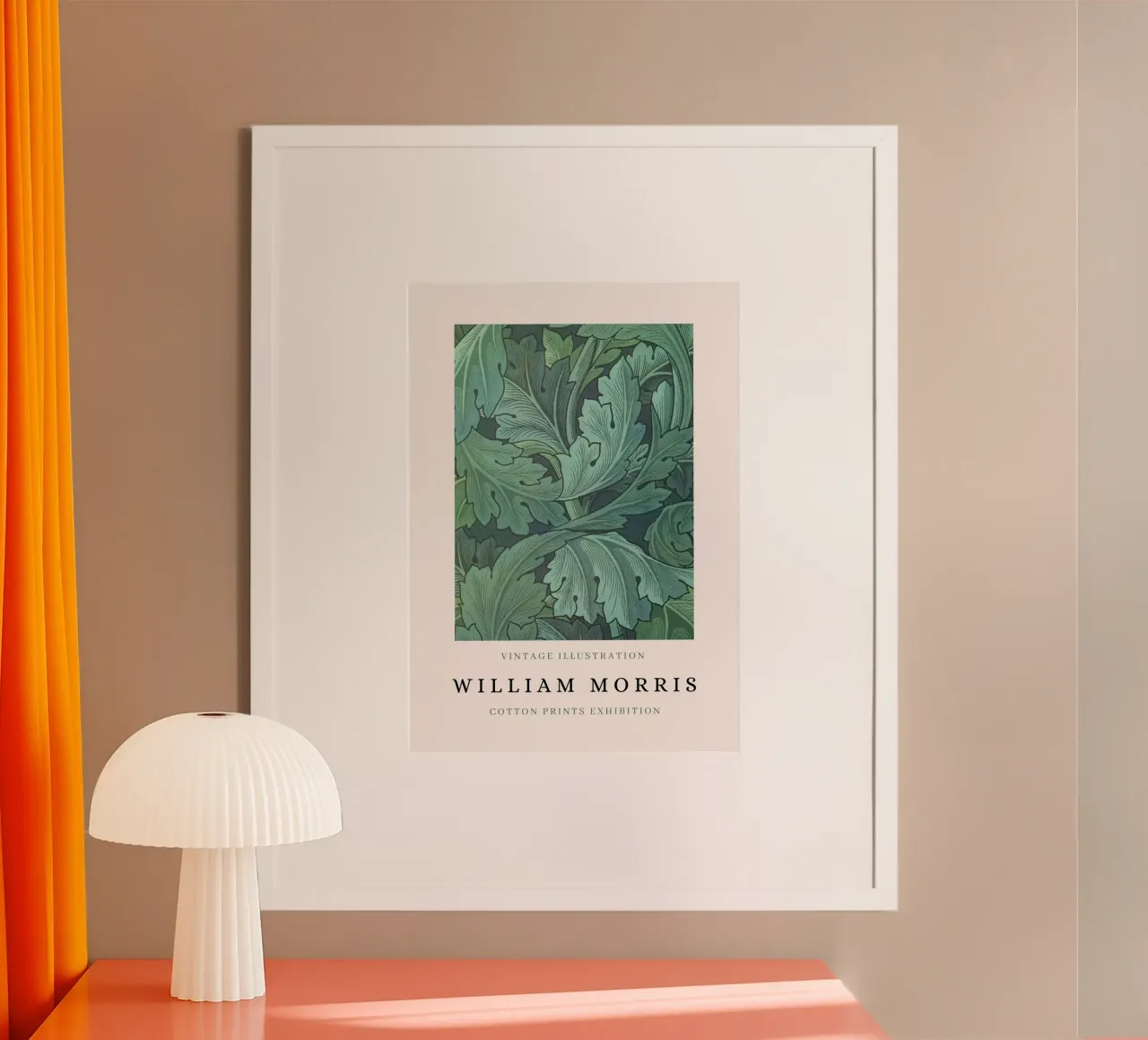 Affiche William Morris Arts & Crafts à motif d'acanthe poster de NorwesClub