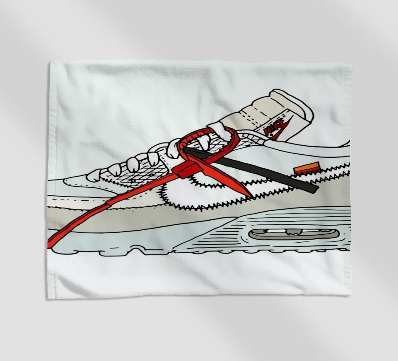 Offwhite Airmax 90 telo mare da Nick Cocozza