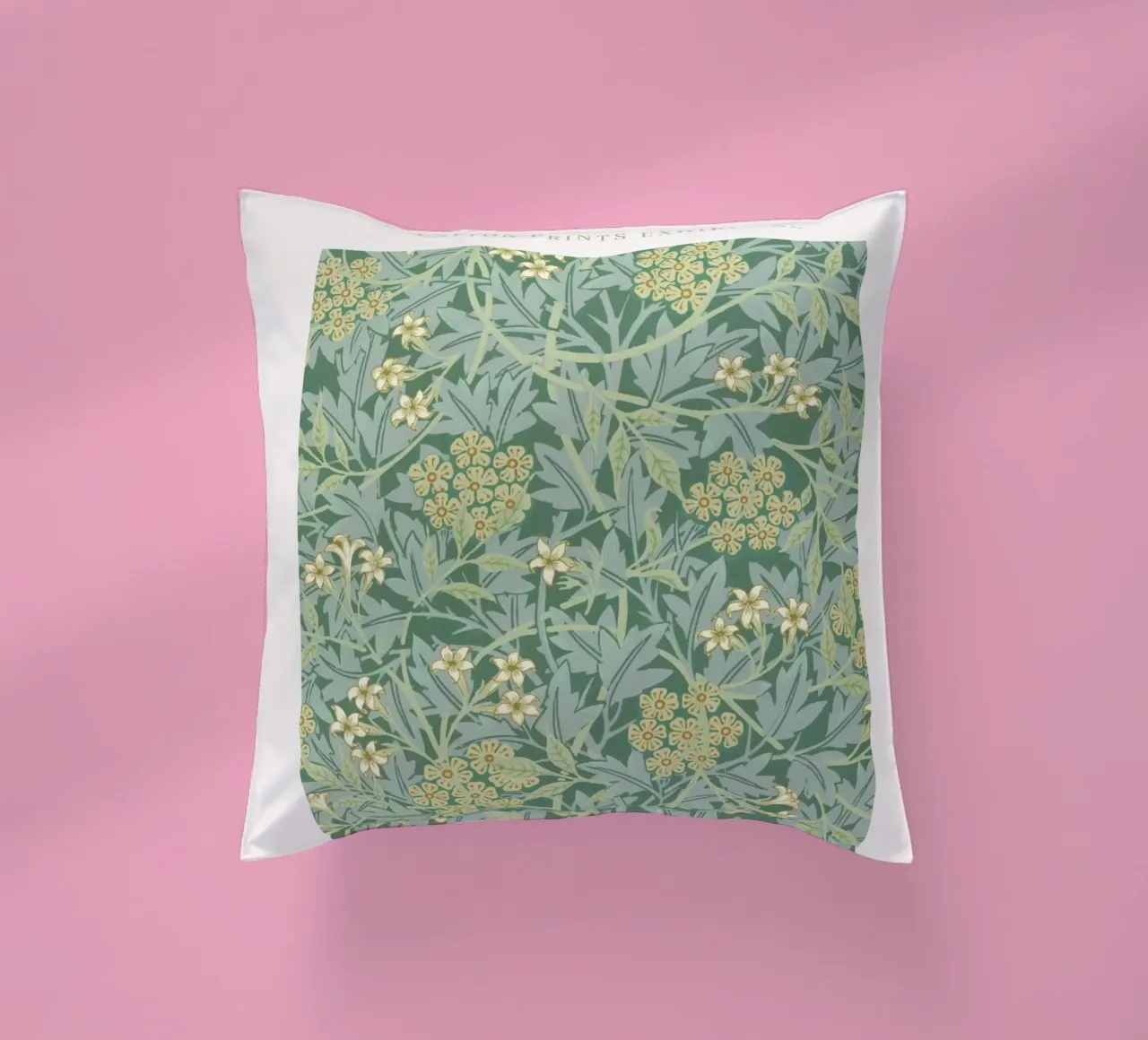 William Morris Modello floreale d'epoca Arti e Mestieri cuscino da NorwesClub