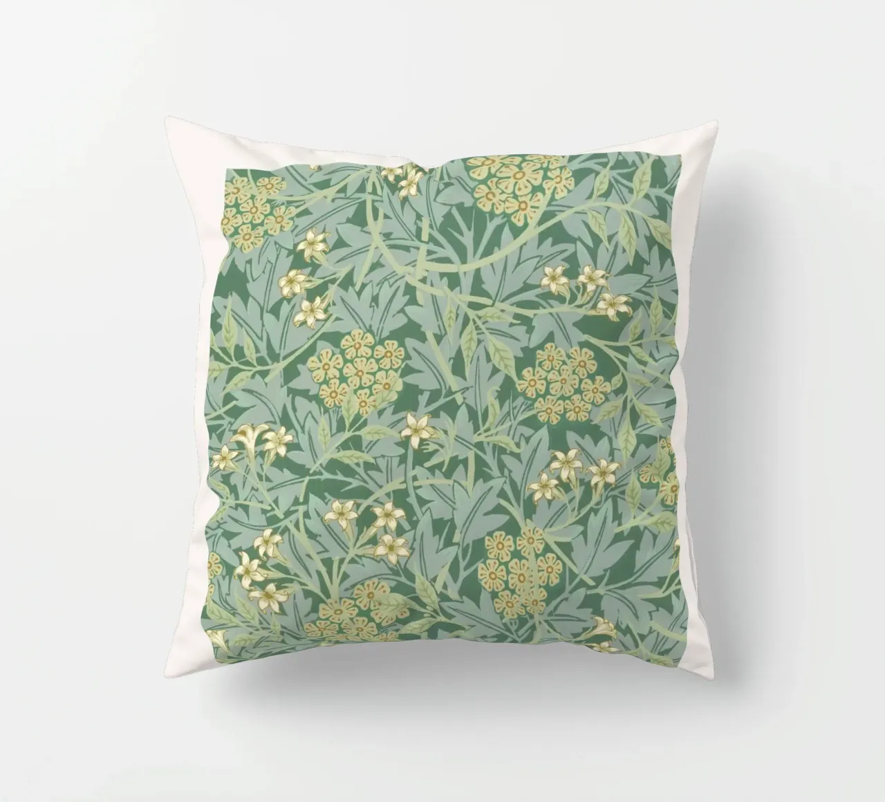 William Morris Modello floreale d'epoca Arti e Mestieri cuscino da NorwesClub