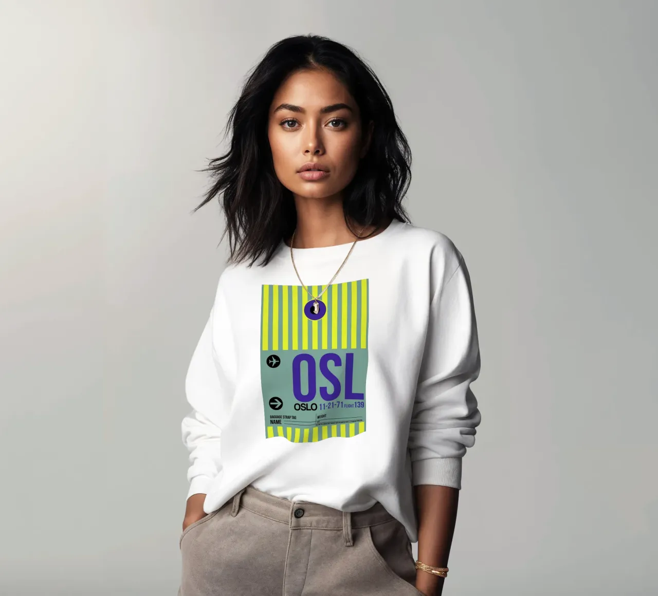 OSL - Oslo sudadera de Naxart