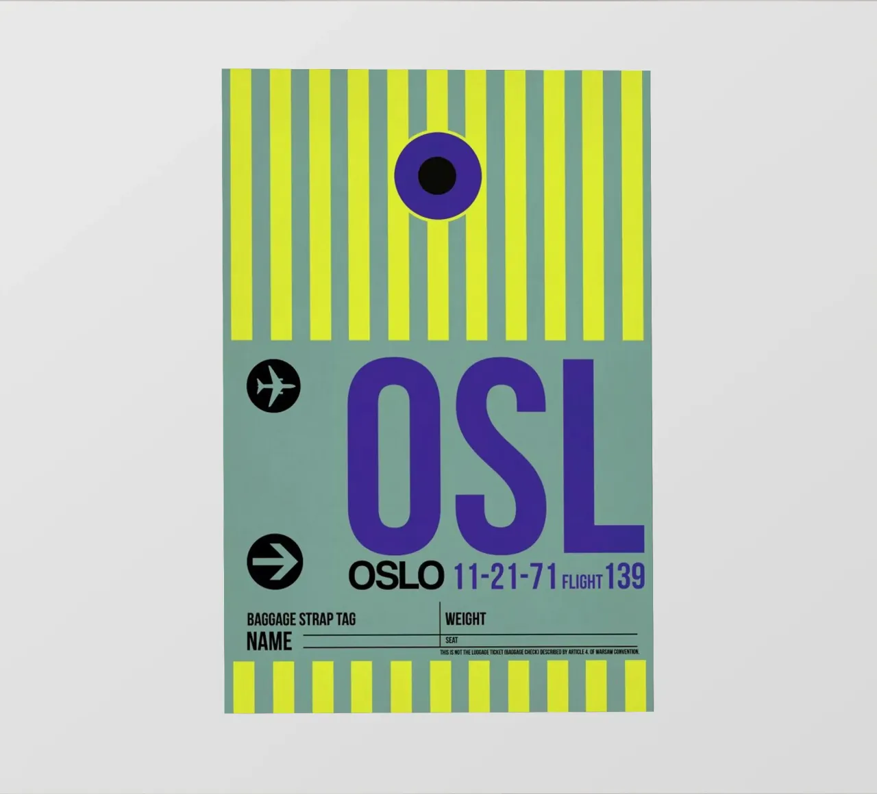 OSL - Oslo telo in pvc da Naxart