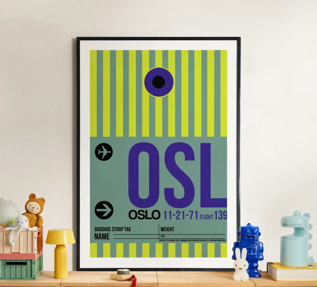 OSL - Oslo poster da Naxart