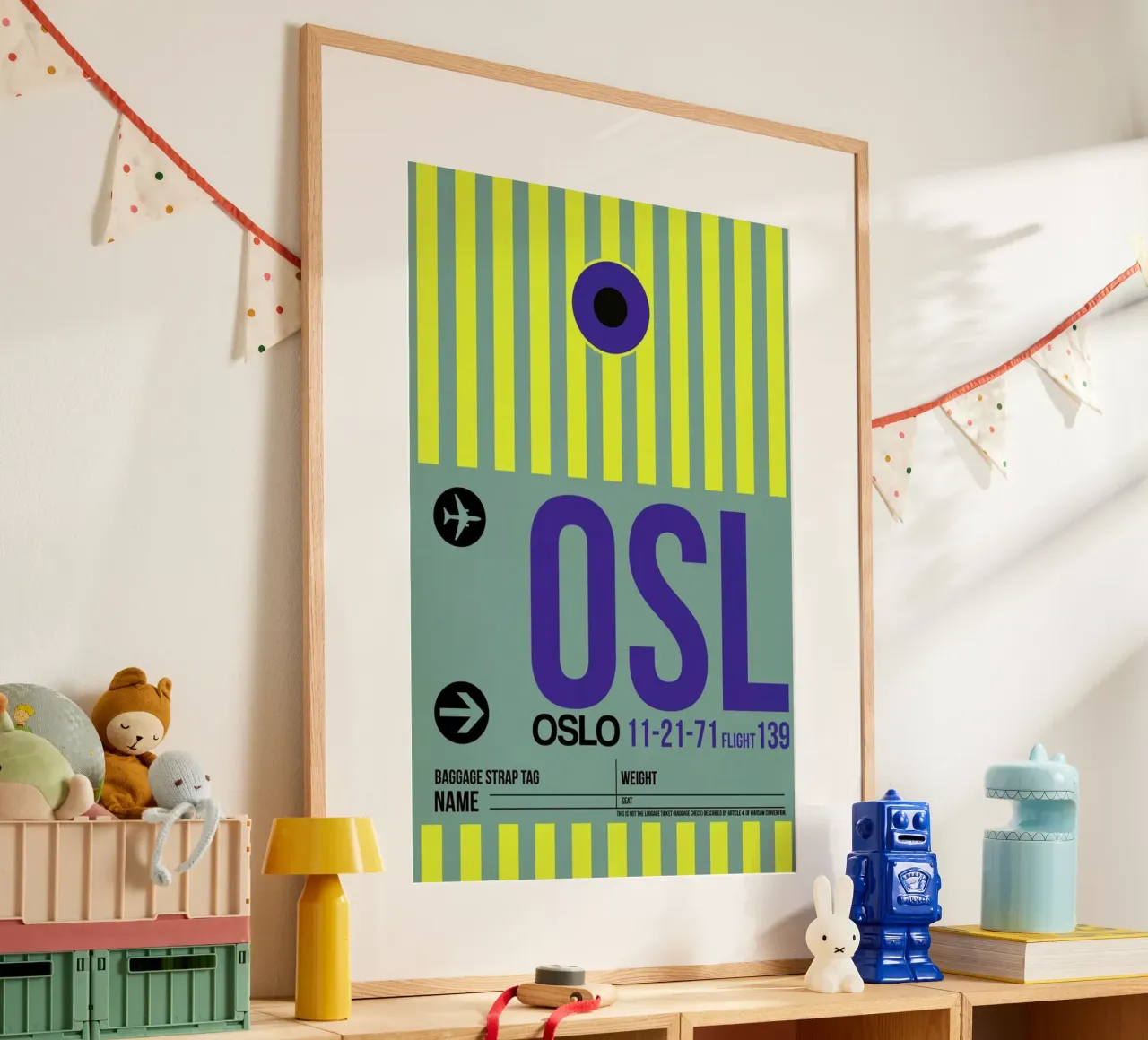 OSL - Oslo poster da Naxart