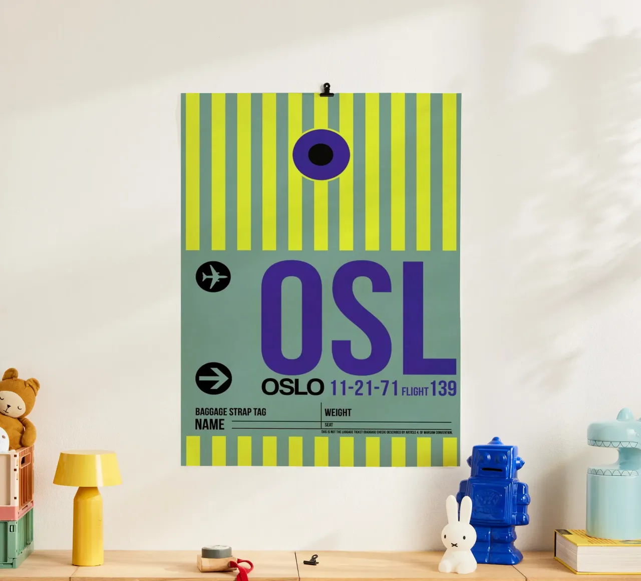 OSL - Oslo poster da Naxart