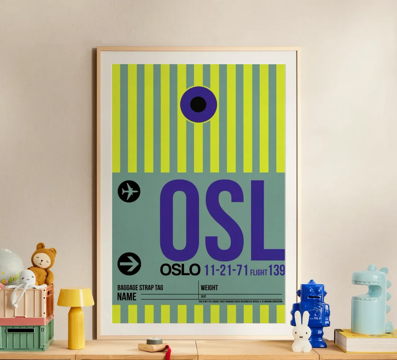 OSL - Oslo poster da Naxart