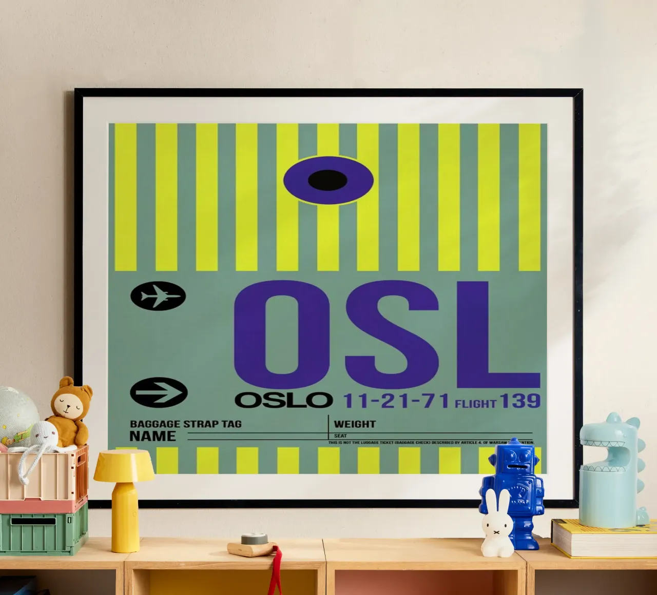 OSL - Oslo poster da Naxart