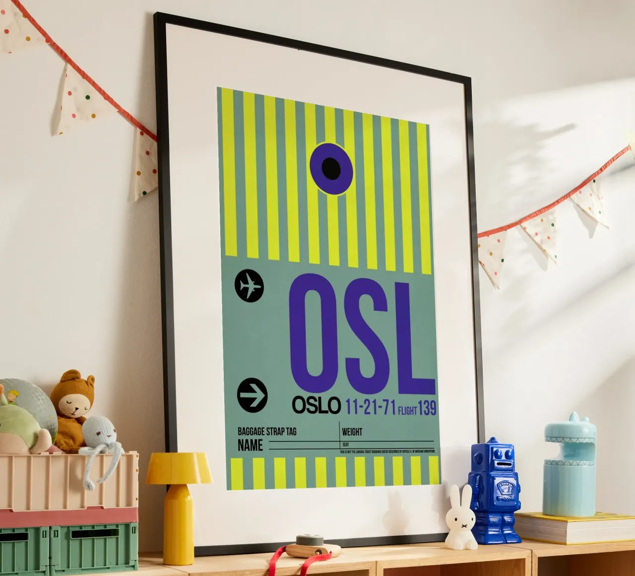 OSL - Oslo poster da Naxart