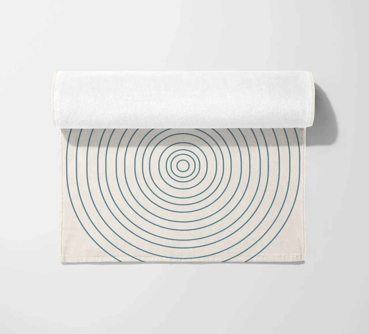Poster della mostra Bauhaus 1924 Cerchi concentrici telo mare da NorwesClub