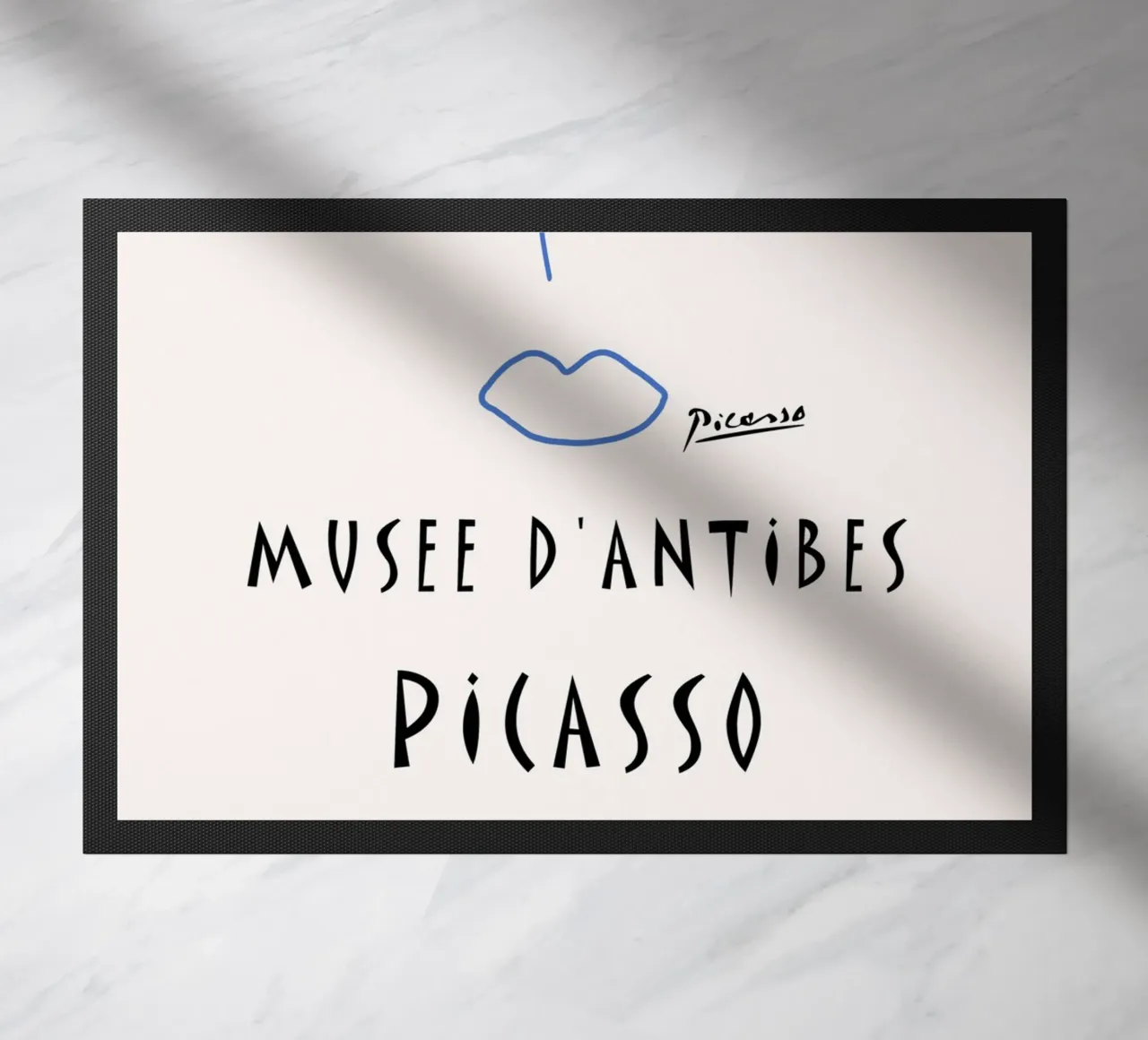 Picasso Musee D'Antibes 1948 Volto astratto Poster zerbino da NorwesClub
