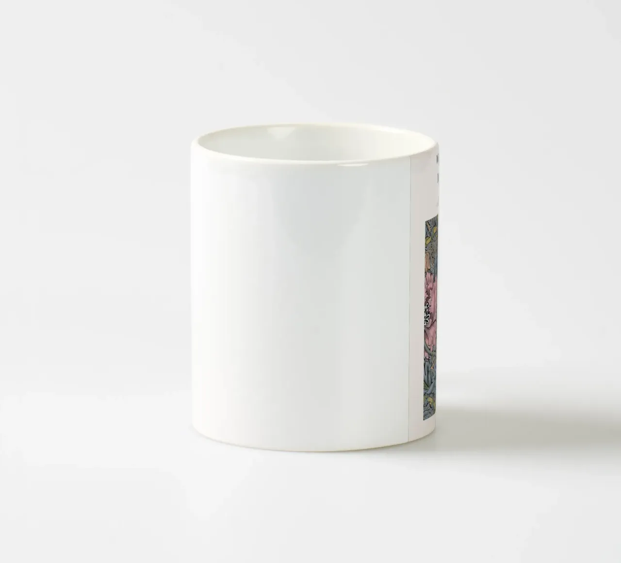 William Morris 1862 Trellis Pattern Arts & Crafts ceramic mug by NorwesClub