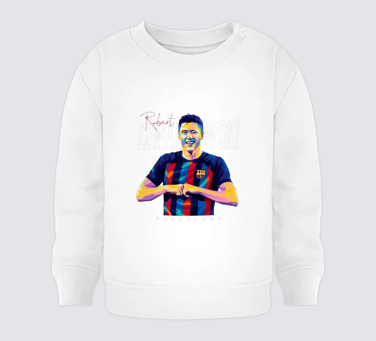 LEWANDOWSKI felpa neonato da WPAP MALANG