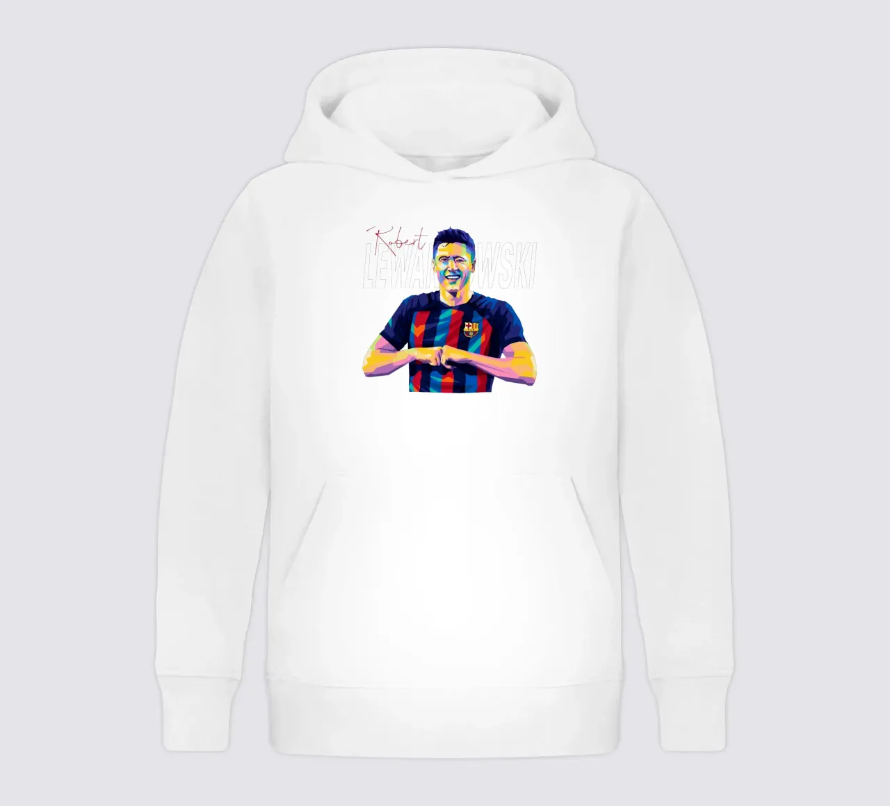 LEWANDOWSKI felpa bambino con cappuccio da WPAP MALANG