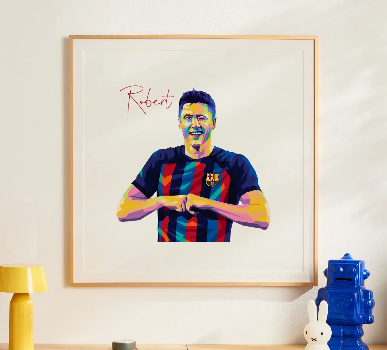 LEWANDOWSKI carta hahnemühle da WPAP MALANG