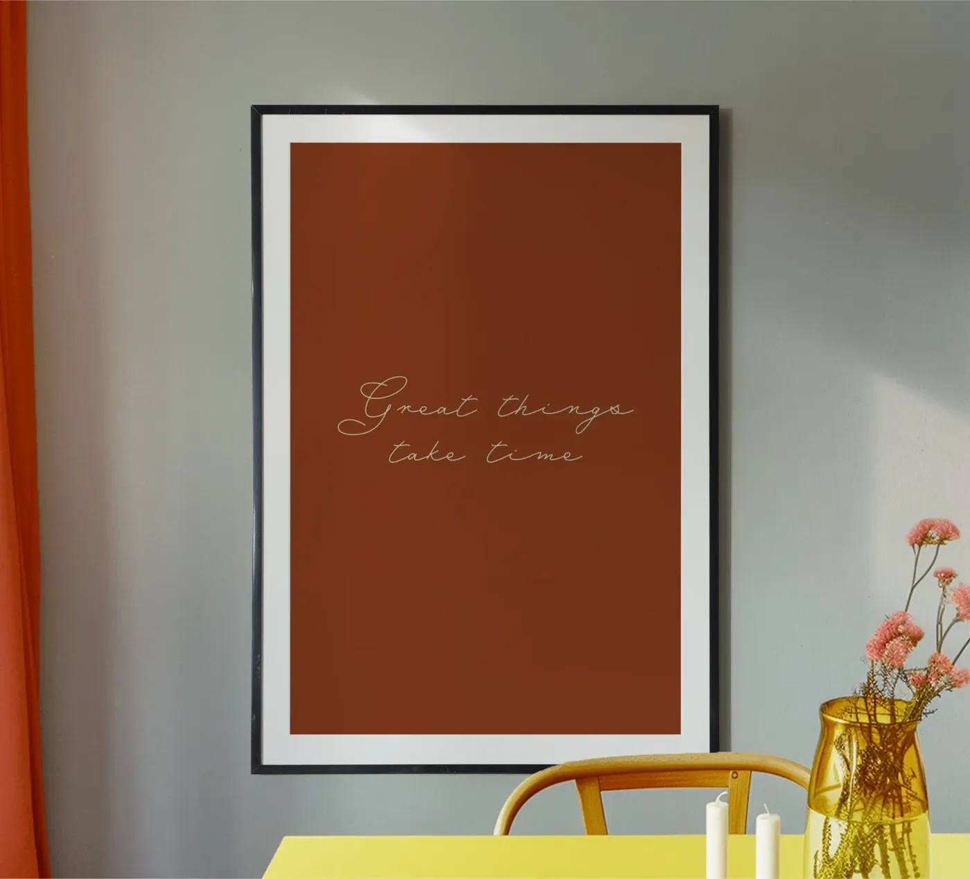 Great Things poster van Ayleen