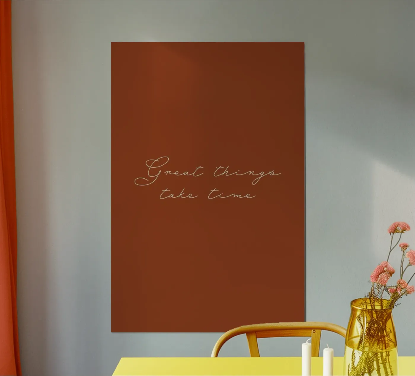 Great Things poster van Ayleen