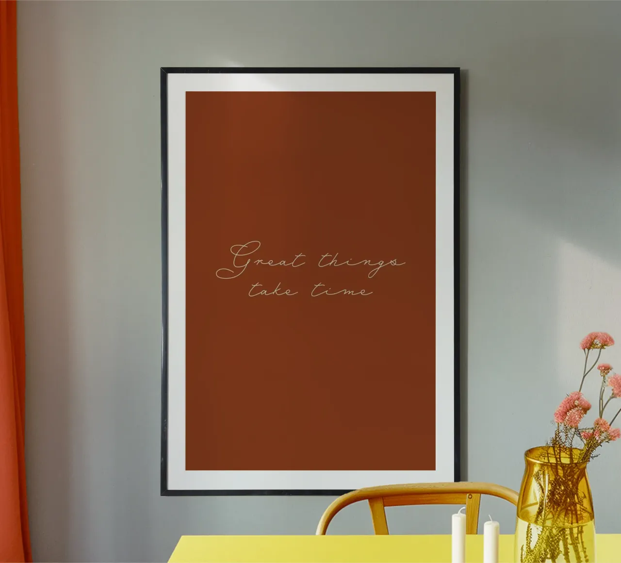 Great Things poster da Ayleen
