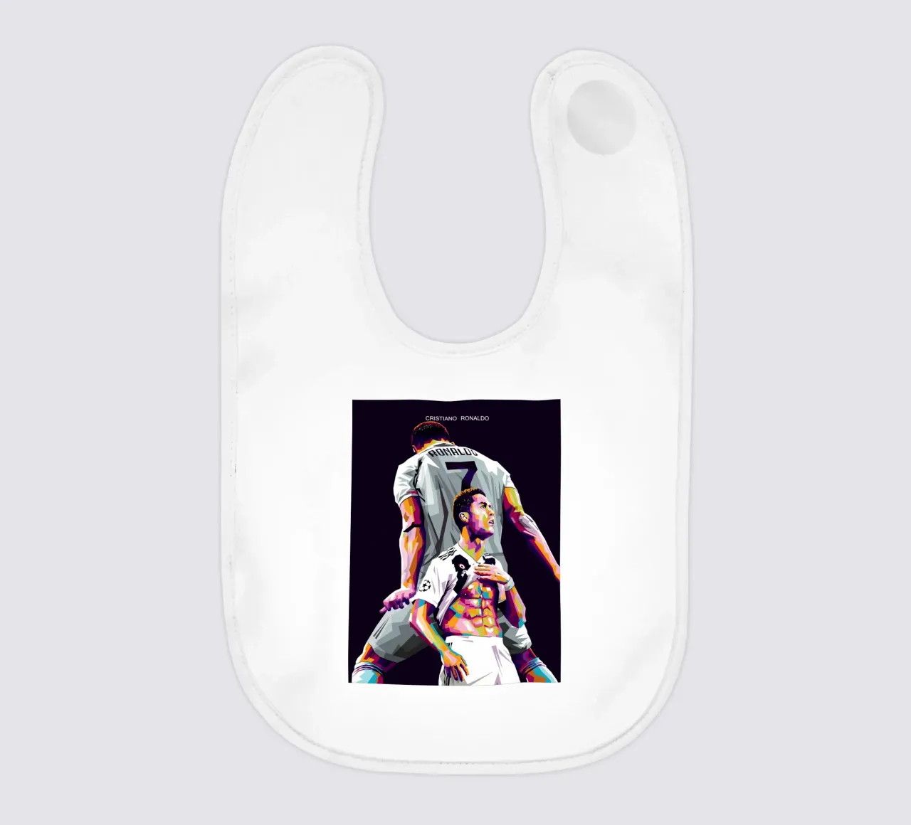 CR7 SIU baby bib by WPAP MALANG