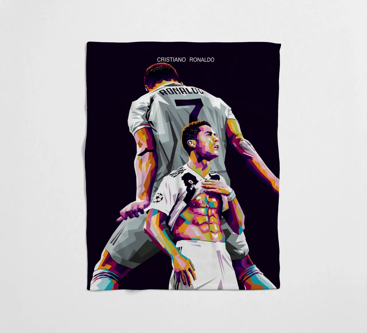 CR7 SIU coperta in pile da WPAP MALANG