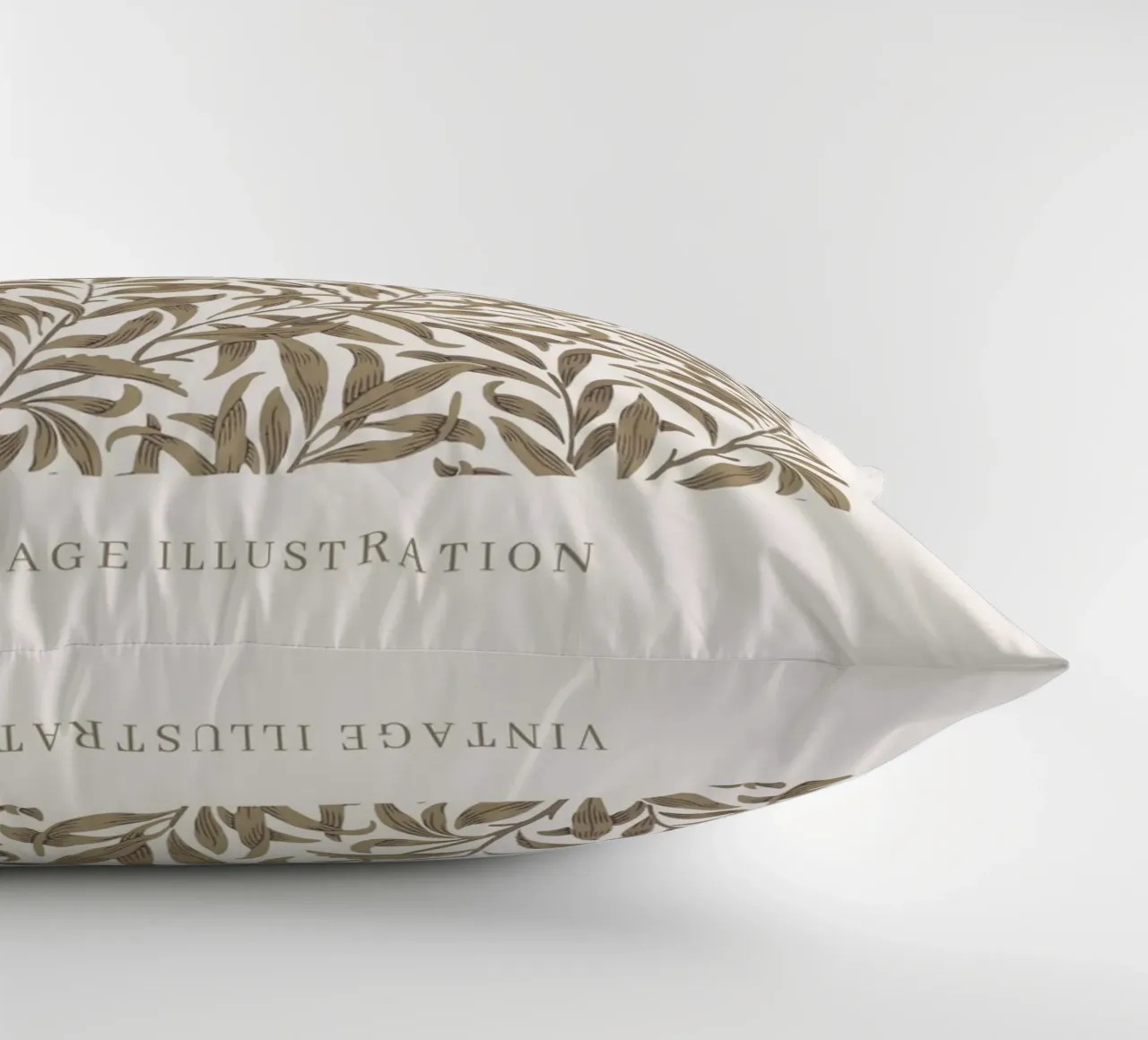 William Morris Arti e Mestieri Taupe Willow Bough cuscino da NorwesClub