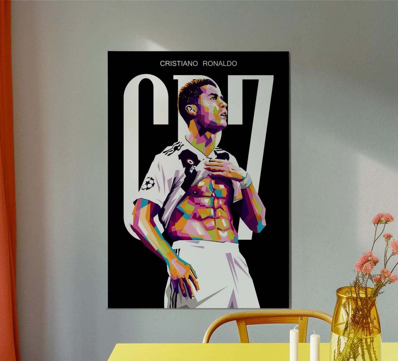 RONALDO 7 Poster von WPAP MALANG