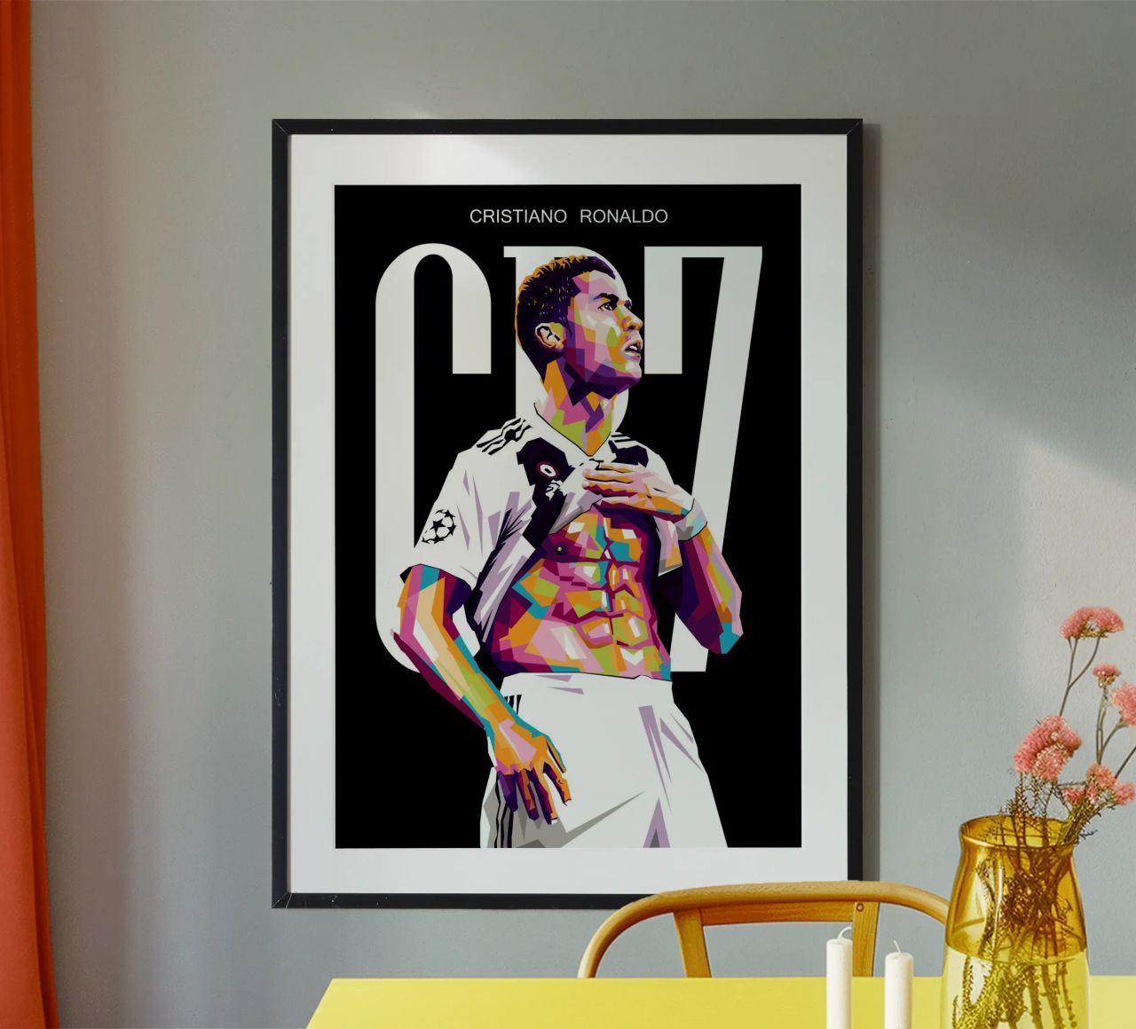 RONALDO 7 Poster von WPAP MALANG