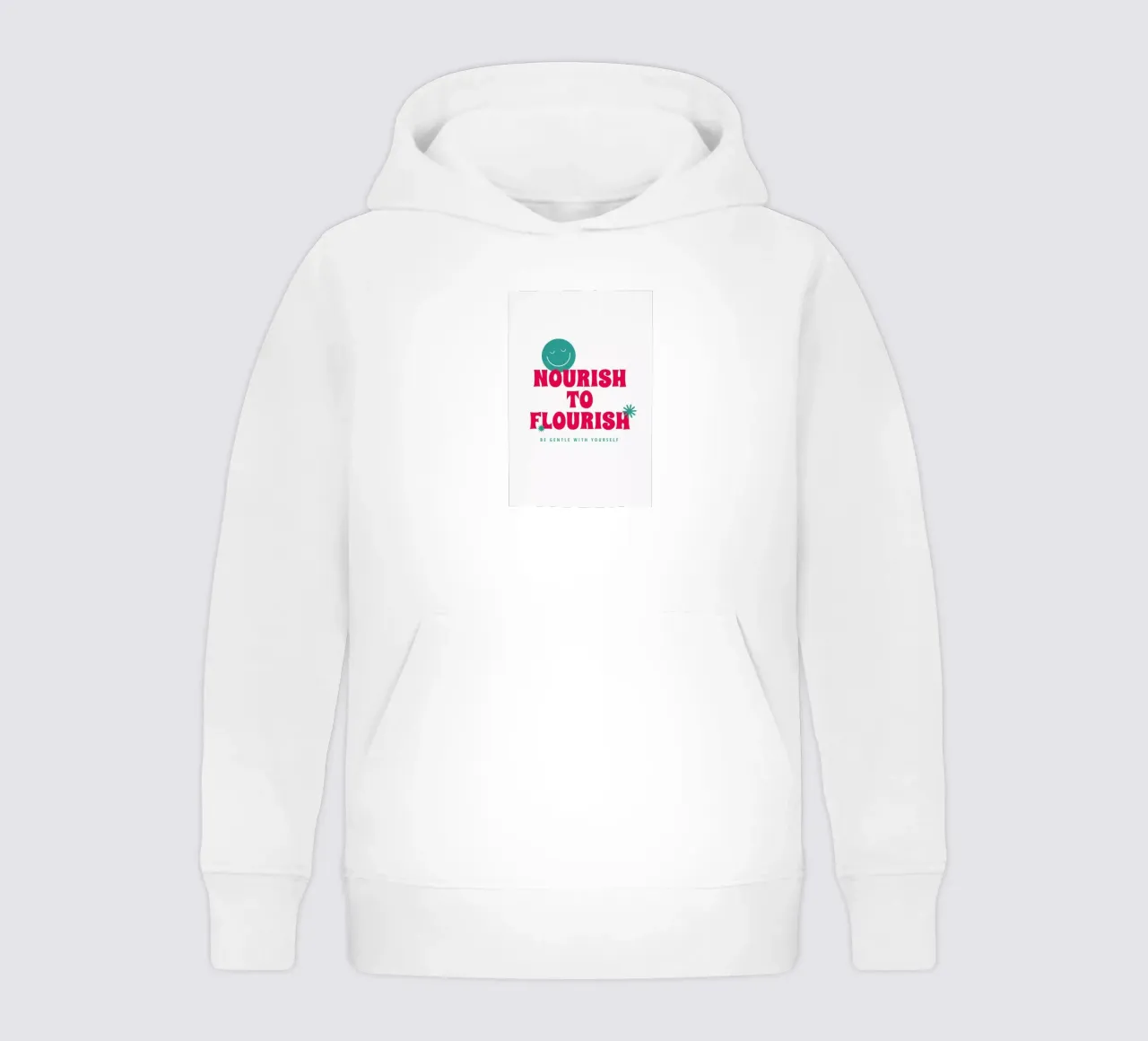Nourish to Flourish kinder hoodie van Studio One