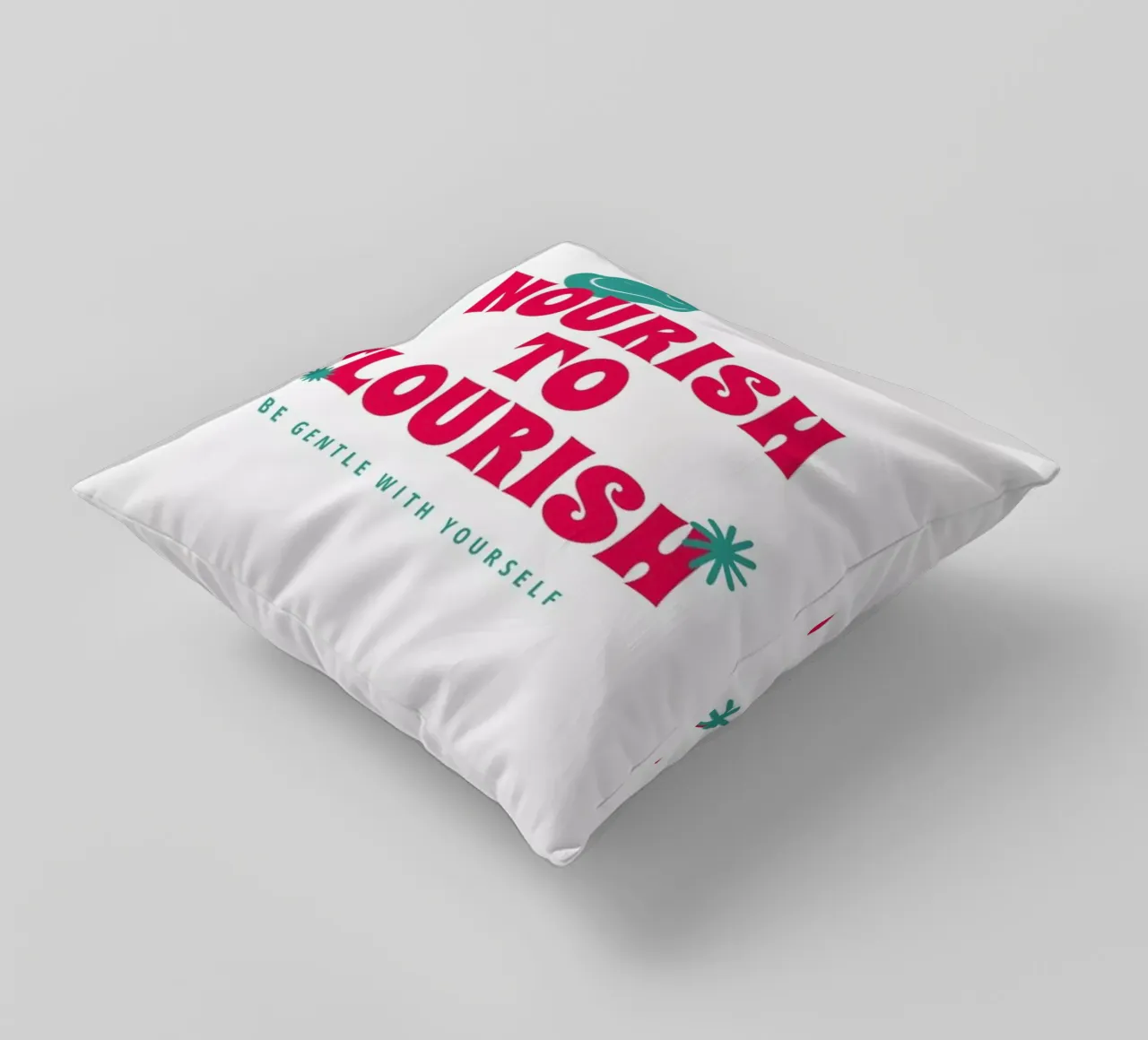 Nourish to Flourish cuscino da Studio One
