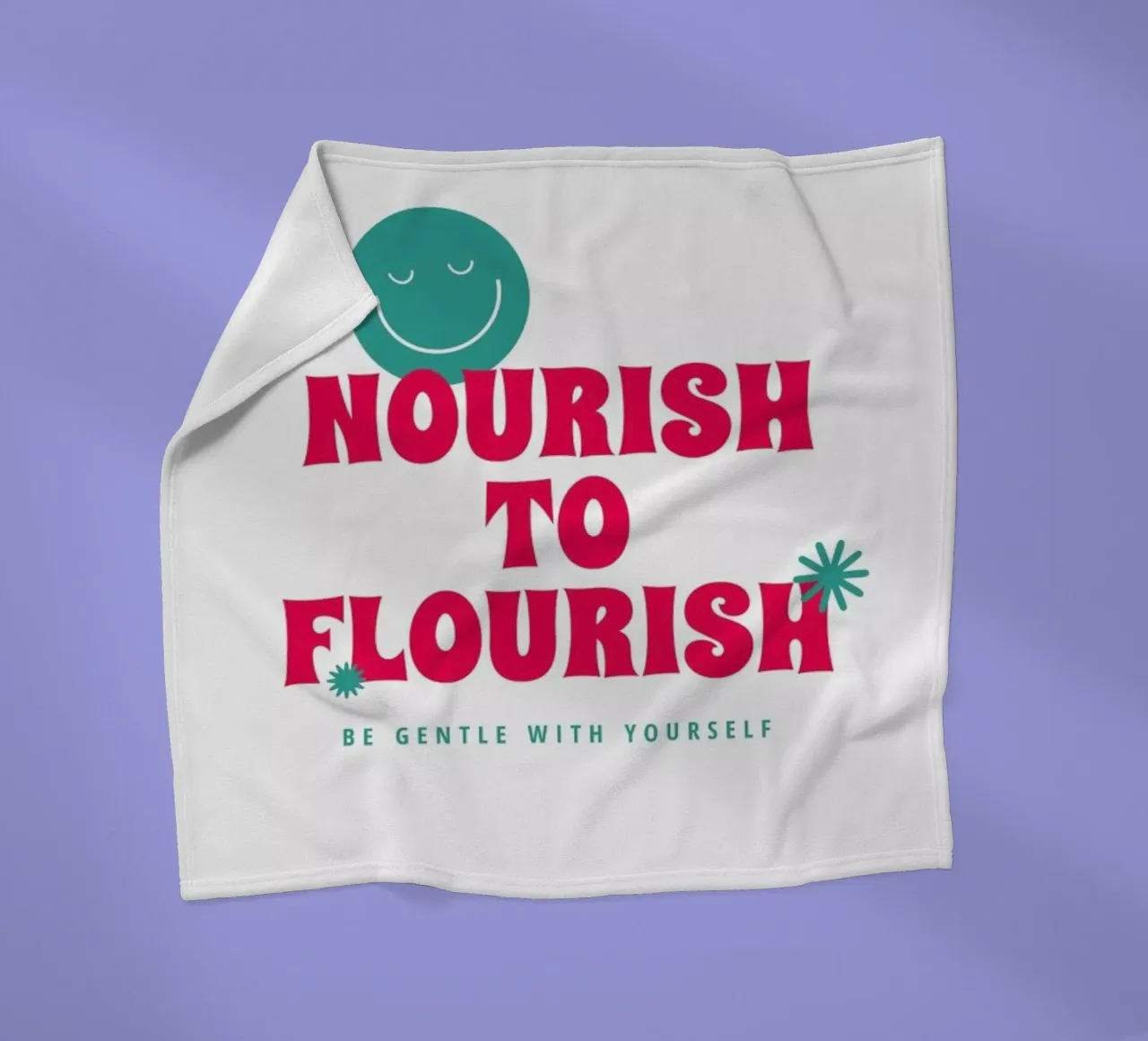 Nourish to Flourish coperta in pile da Studio One