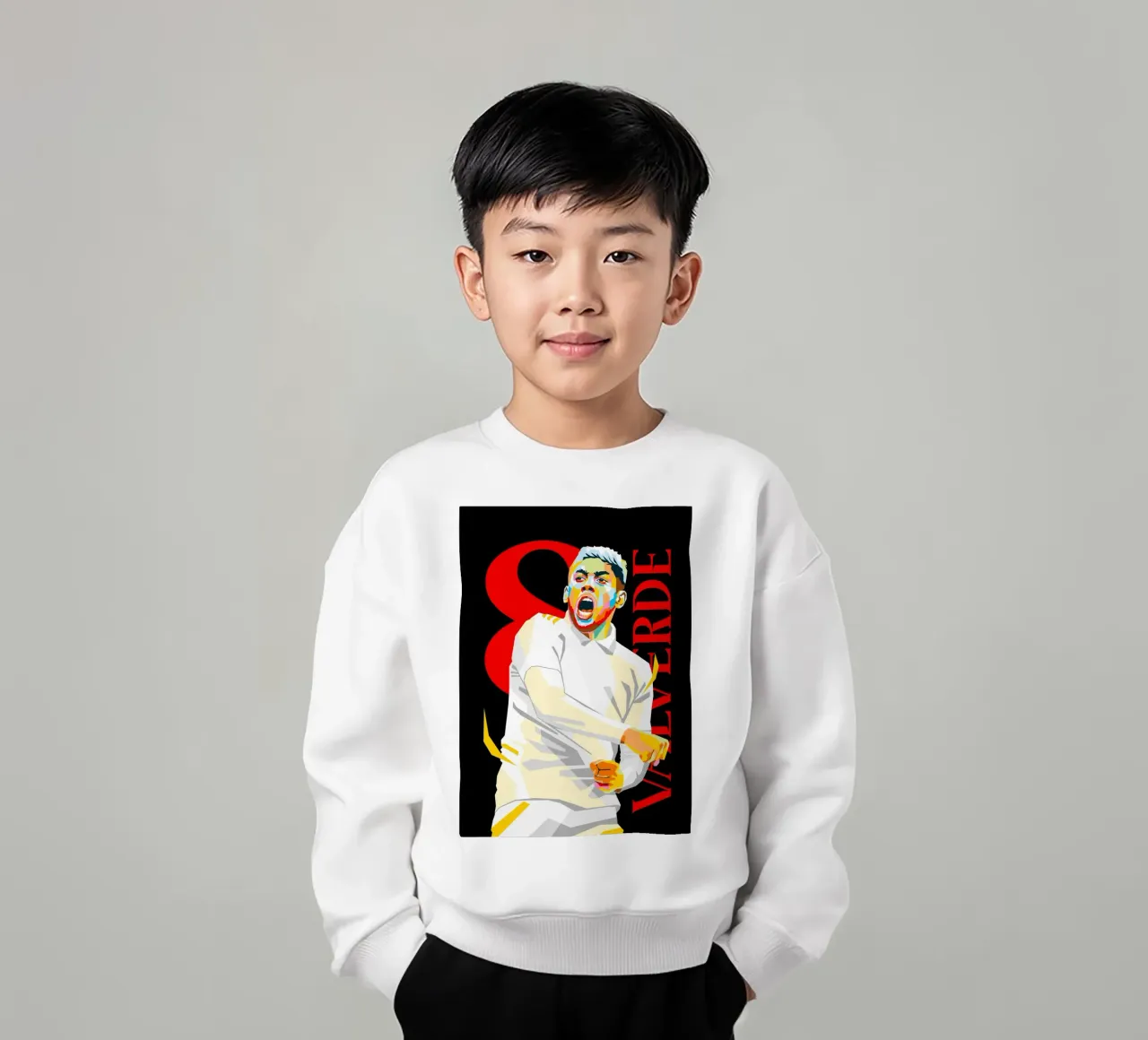 Valverde felpa bambino da WPAP MALANG