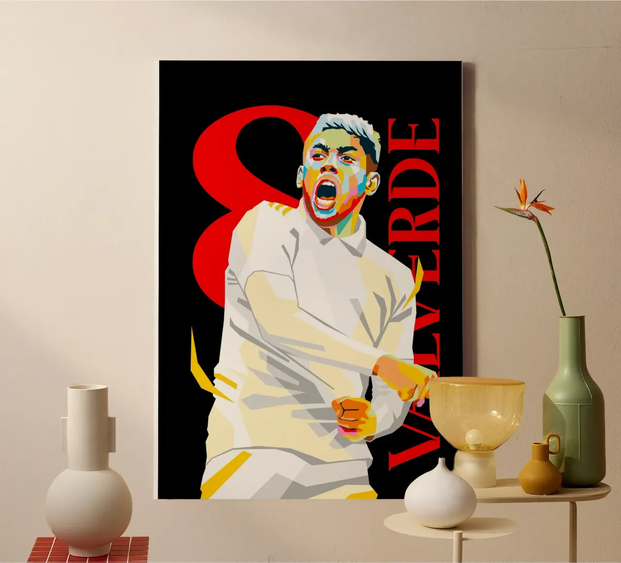 Valverde canvas met Baklijst van WPAP MALANG