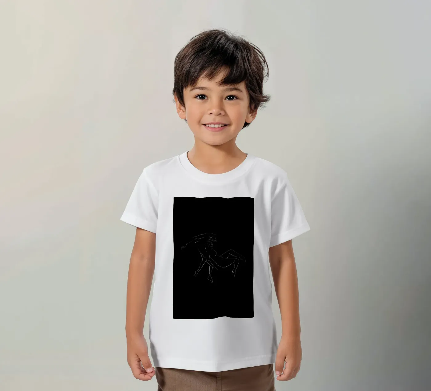 Couple t-shirt bambini da Ninhol