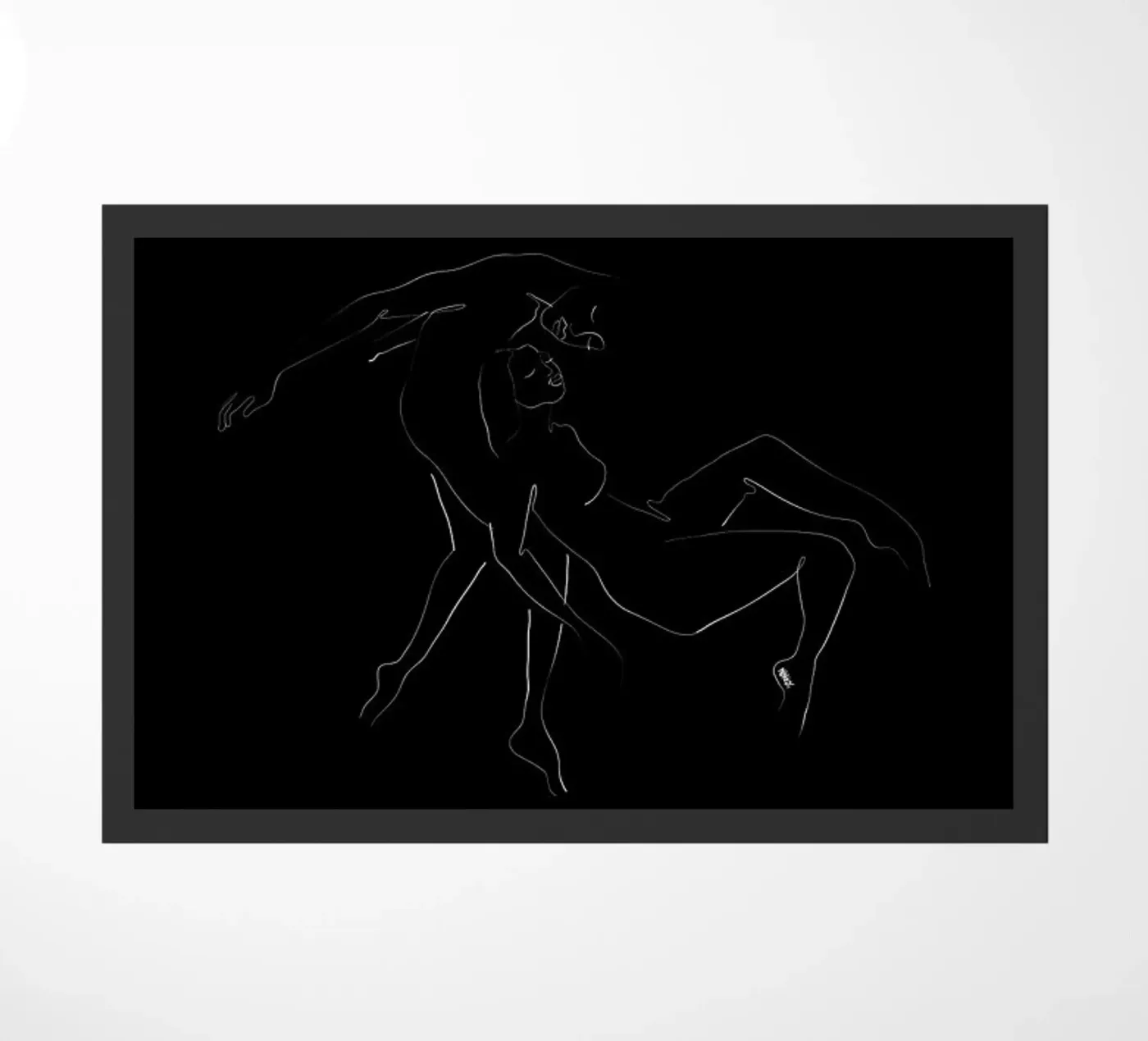 Couple deurmat van Ninhol