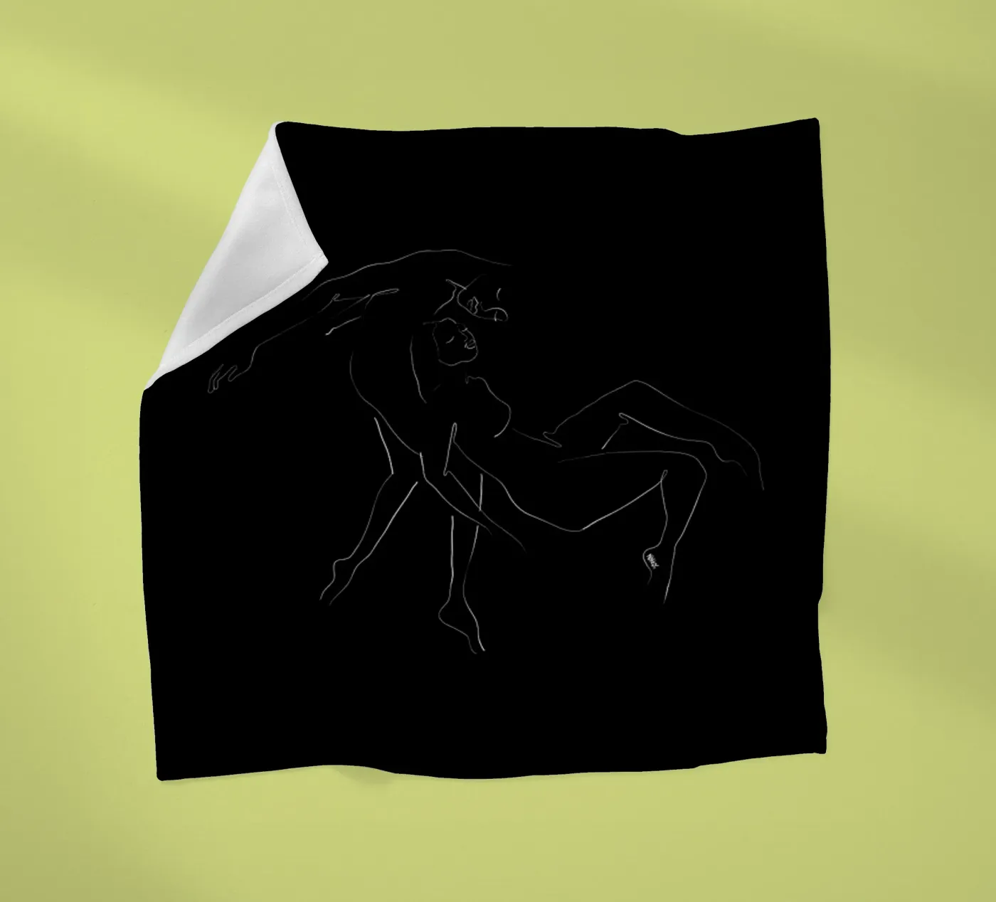 Couple fleecedeken van Ninhol