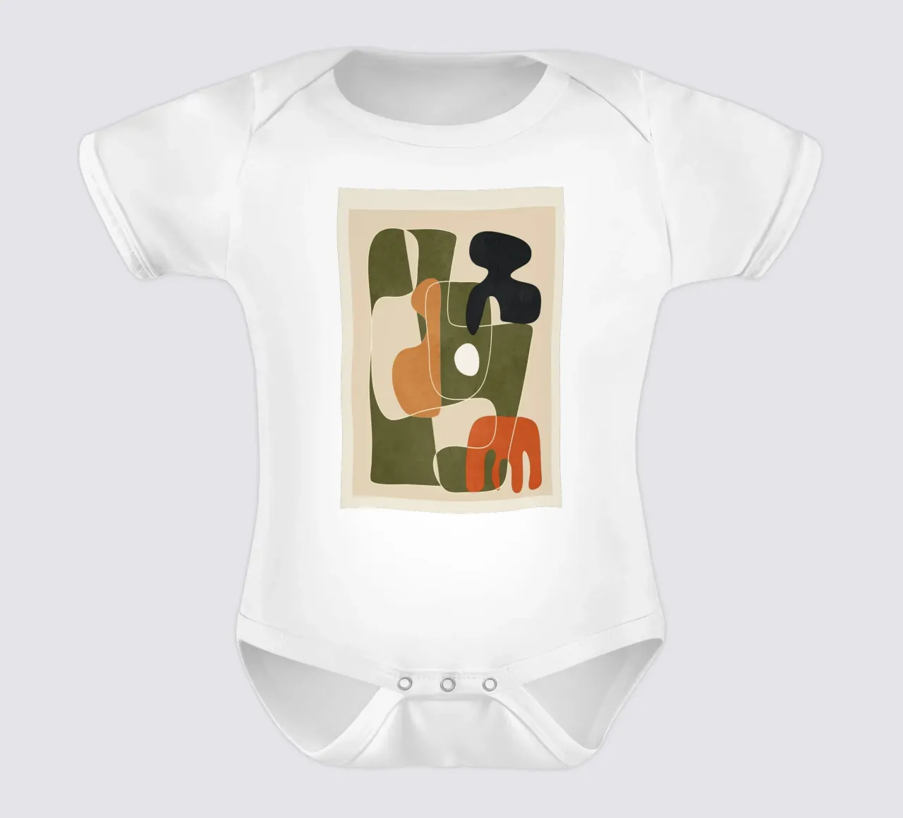 Organic Rhythms 1 body neonato maniche corte da Nadjaa